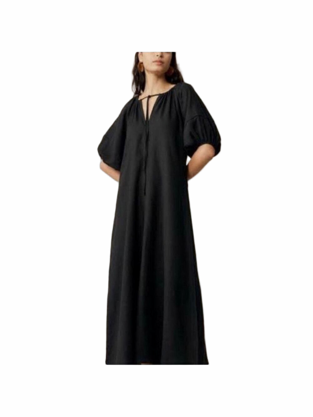41. NWT LA brand Maxi Elegant Black Dress